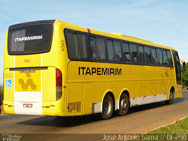 Viação Itapemirim 9045 na cidade de Gama, Distrito Federal, Brasil, por José Antônio Gama. Número da foto: #5611773.