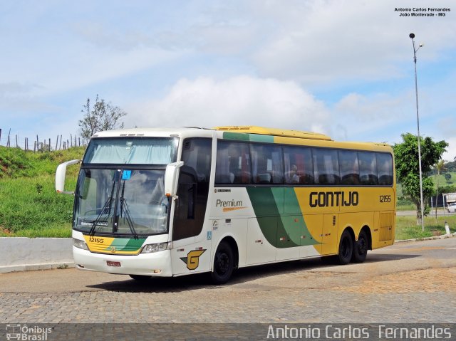 Empresa Gontijo de Transportes 12155 na cidade de João Monlevade, Minas Gerais, Brasil, por Antonio Carlos Fernandes. ID da foto: 5611601.