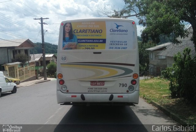 Viação Giratur 790 na cidade de Caxias do Sul, Rio Grande do Sul, Brasil, por Carlos Gabriel. Número da foto: #5612997.