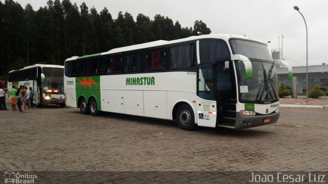 MinasSul - Minastur - Viação Minas Tour 2350 na cidade de Curitiba, Paraná, Brasil, por João César Luz. Número da foto: #5611173.