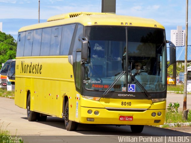 Viação Nordeste 8010 na cidade de Natal, Rio Grande do Norte, Brasil, por Willian Pontual. Número da foto: #5613603.