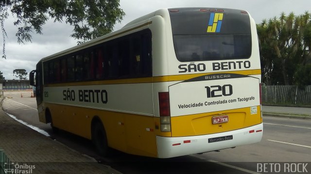 Expresso São Bento 120 na cidade de Curitiba, Paraná, Brasil, por Alberto Selinke. Número da foto: #5611561.