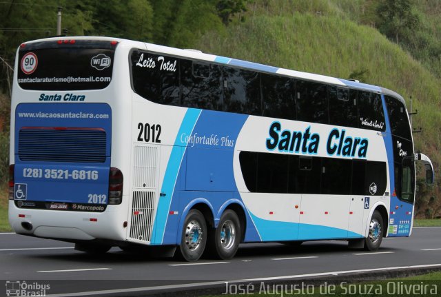 Viação Santa Clara Transporte e Turismo 2012 na cidade de Paracambi, Rio de Janeiro, Brasil, por José Augusto de Souza Oliveira. Número da foto: #5612045.