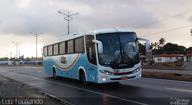 TBS - Travel Bus Service > Transnacional Fretamento 05263 na cidade de Maceió, Alagoas, Brasil, por Luiz Fernando. Número da foto: #5611164.