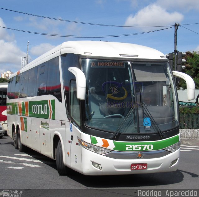 Empresa Gontijo de Transportes 21570 na cidade de Belo Horizonte, Minas Gerais, Brasil, por Rodrigo  Aparecido. ID da foto: 5612859.