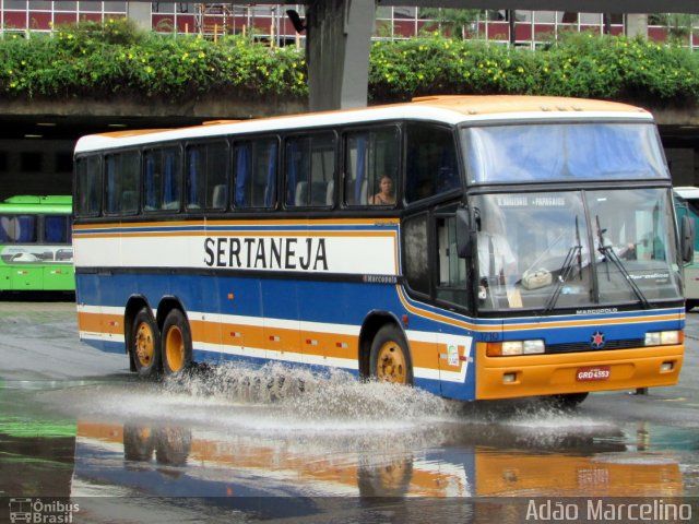 Viação Sertaneja 1710 na cidade de Belo Horizonte, Minas Gerais, Brasil, por Adão Raimundo Marcelino. ID da foto: 5612759.