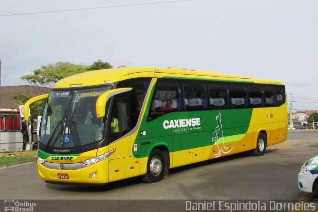 Expresso Caxiense 7190 na cidade de Tramandaí, Rio Grande do Sul, Brasil, por Daniel Espindola Dorneles. Número da foto: #5615430.