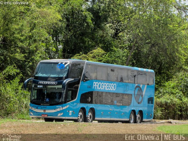 Auto Viação Progresso 6147 na cidade de Recife, Pernambuco, Brasil, por Eric Oliveira. ID da foto: 5615960.