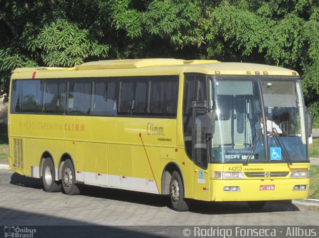 Viação Itapemirim 44203 na cidade de Maceió, Alagoas, Brasil, por Rodrigo Fonseca. Número da foto: #5616444.