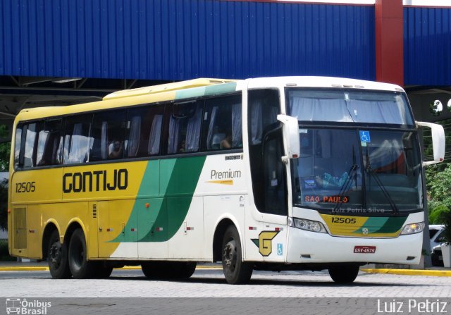 Empresa Gontijo de Transportes 12505 na cidade de Resende, Rio de Janeiro, Brasil, por Luiz Petriz. ID da foto: 5613820.