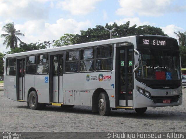 Real Alagoas de Viação 4661 na cidade de Maceió, Alagoas, Brasil, por Rodrigo Fonseca. ID da foto: 5616271.