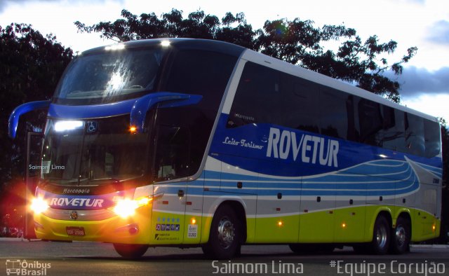 Rovetur Turismo 2300 na cidade de Vitória, Espírito Santo, Brasil, por Saimom  Lima. ID da foto: 5615933.