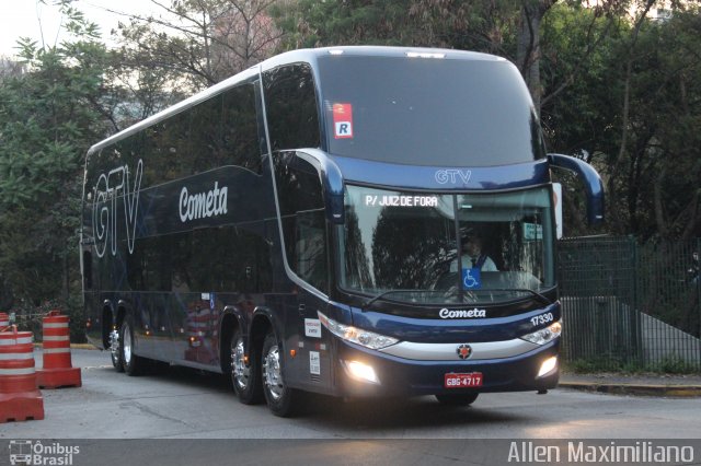 Viação Cometa 17330 na cidade de São Paulo, São Paulo, Brasil, por Allen Maximiliano. ID da foto: 5616091.