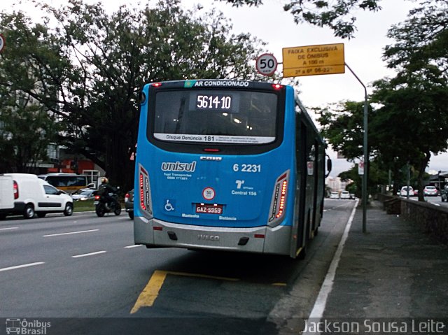 TUPI - Transportes Urbanos Piratininga 6 2231 na cidade de São Paulo, São Paulo, Brasil, por Jackson Sousa Leite. Número da foto: #5614830.