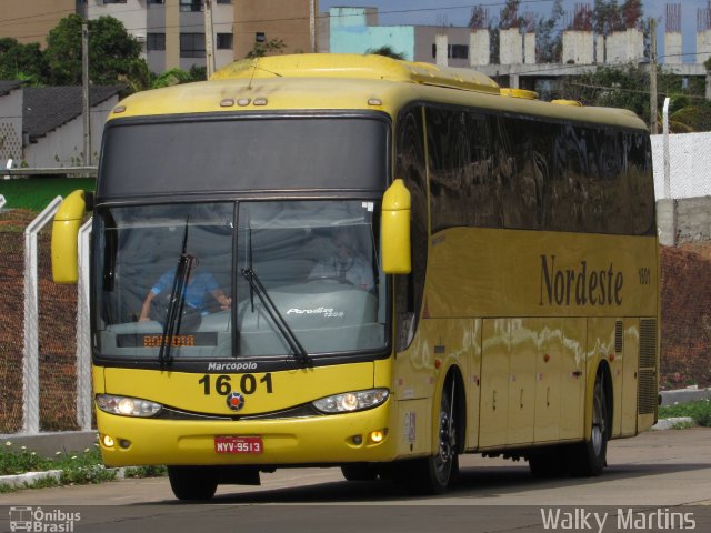 Viação Nordeste 1601 na cidade de Natal, Rio Grande do Norte, Brasil, por Walky Martins Nascimento. Número da foto: #5615572.