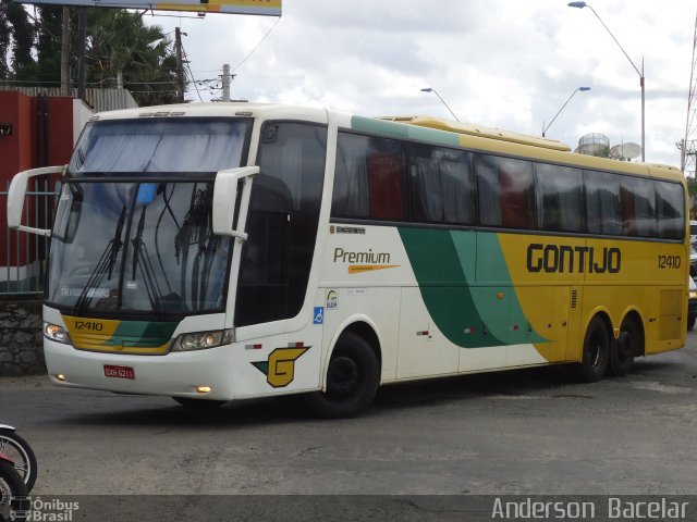 Empresa Gontijo de Transportes 12410 na cidade de Feira de Santana, Bahia, Brasil, por Anderson  Bacelar. ID da foto: 5615379.