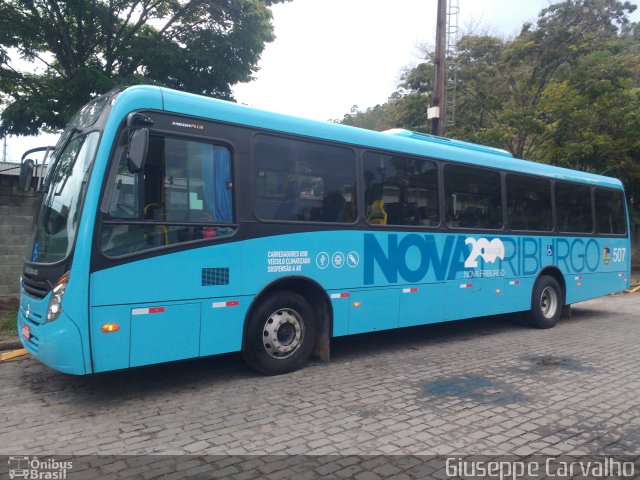 FAOL - Friburgo Auto Ônibus 507 na cidade de Nova Friburgo, Rio de Janeiro, Brasil, por Giuseppe Carvalho. Número da foto: #5616001.