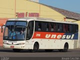 Unesul de Transportes 3116 na cidade de Passo Fundo, Rio Grande do Sul, Brasil, por Jovani Cecchin. Número da foto: #:id.