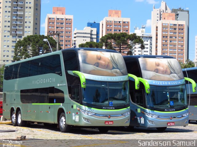 Viação Garcia 7297 na cidade de Curitiba, Paraná, Brasil, por Sanderson Samuel. Número da foto: #5543833.