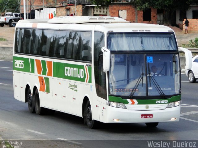 Empresa Gontijo de Transportes 21155 na cidade de Salvador, Bahia, Brasil, por Wesley Queiroz. Número da foto: #5544895.