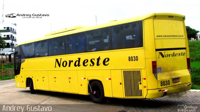 Viação Nordeste 8030 na cidade de Natal, Rio Grande do Norte, Brasil, por Andrey Gustavo. Número da foto: #5543459.