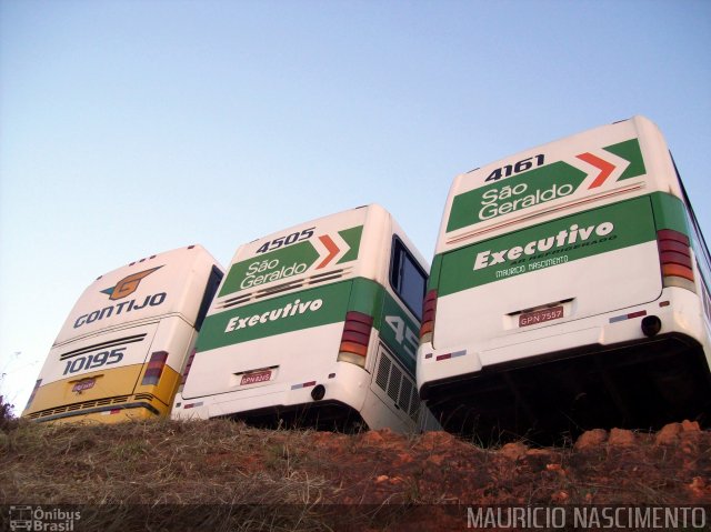 Empresa Gontijo de Transportes 10195 na cidade de Contagem, Minas Gerais, Brasil, por Maurício Nascimento. ID da foto: 5544703.