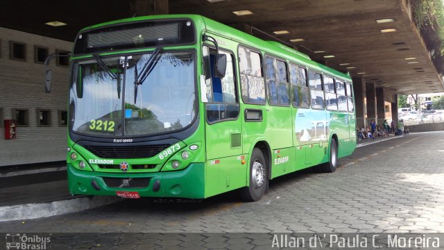 Viação Santa Edwiges 69873 na cidade de Belo Horizonte, Minas Gerais, Brasil, por Allan de Paula  da Cruz Moreira. Número da foto: #5545157.
