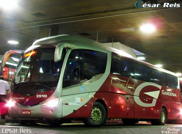 Expresso Gardenia 3910 na cidade de Belo Horizonte, Minas Gerais, Brasil, por César Ônibus. Número da foto: #5617568.