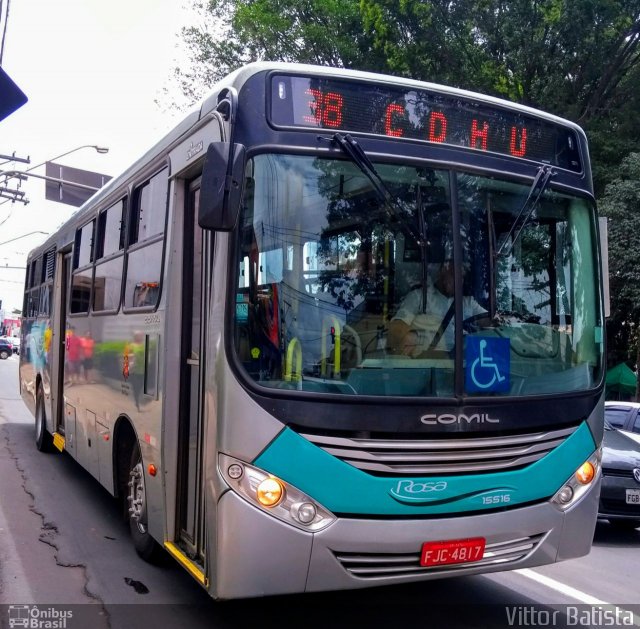 Rosa Turismo 15516 na cidade de Tatuí, São Paulo, Brasil, por Vittor Batista. Número da foto: #5616482.