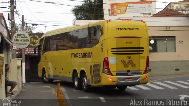 Viação Itapemirim 60569 na cidade de Aparecida, São Paulo, Brasil, por Alex Ramos Ribeiro. Número da foto: #5619106.