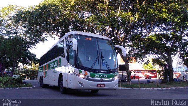 Empresa Gontijo de Transportes 21735 na cidade de Vitória, Espírito Santo, Brasil, por Nestor dos Santos Roza. ID da foto: 5619241.