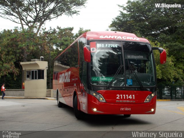 Viação Santa Cruz 211141 na cidade de São Paulo, São Paulo, Brasil, por Whitiney Siqueira. Número da foto: #5617989.