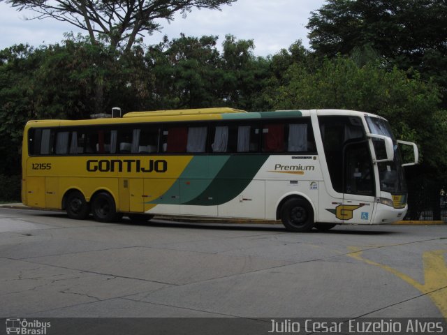 Empresa Gontijo de Transportes 12155 na cidade de São Paulo, São Paulo, Brasil, por Julio Cesar Euzebio Alves. ID da foto: 5619229.