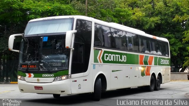 Empresa Gontijo de Transportes 20000 na cidade de São Paulo, São Paulo, Brasil, por Luciano Ferreira da Silva. ID da foto: 5618768.