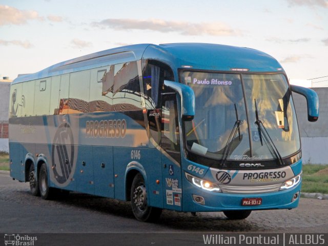 Auto Viação Progresso 6146 na cidade de Petrolina, Pernambuco, Brasil, por Willian Pontual. Número da foto: #5617738.