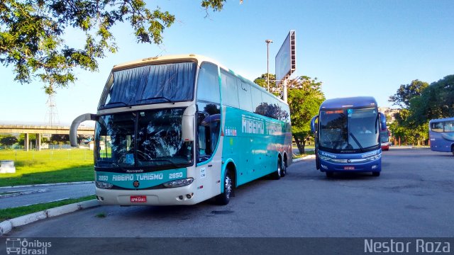 Ribeiro Turismo 2850 na cidade de Vitória, Espírito Santo, Brasil, por Nestor dos Santos Roza. Número da foto: #5619250.