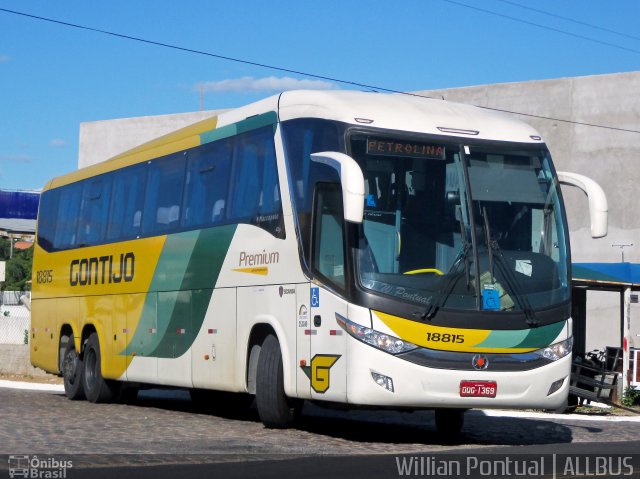 Empresa Gontijo de Transportes 18815 na cidade de Petrolina, Pernambuco, Brasil, por Willian Pontual. Número da foto: #5617759.