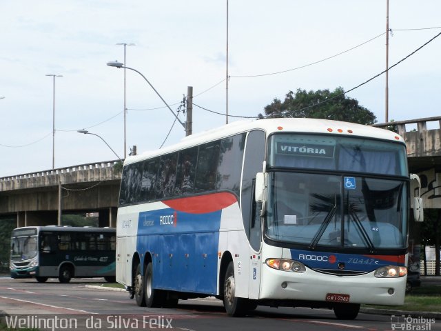 Viação Riodoce 70447 na cidade de Vitória, Espírito Santo, Brasil, por Wellington  da Silva Felix. ID da foto: 5618219.