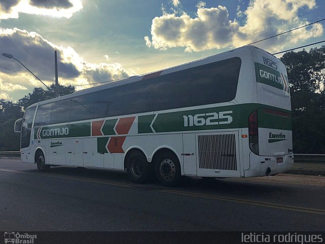 Empresa Gontijo de Transportes 11625 na cidade de Governador Valadares, Minas Gerais, Brasil, por Jaime  Quintino. ID da foto: 5619352.