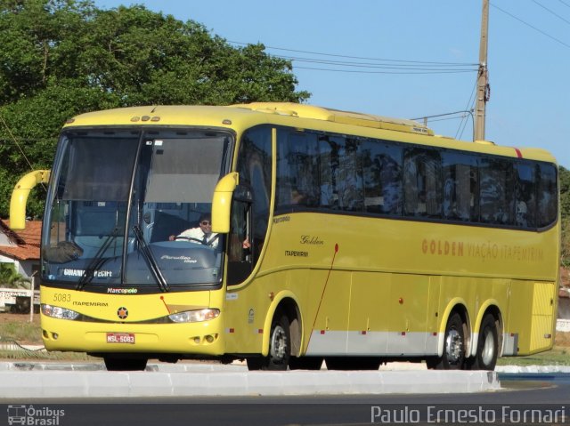 Viação Itapemirim 5083 na cidade de Barreiras, Bahia, Brasil, por Paulo Ernesto. ID da foto: 5618870.