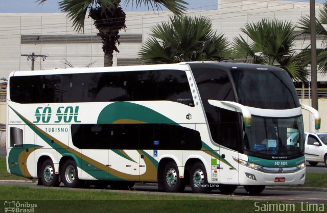 Só Sol Turismo 20000 na cidade de Vitória, Espírito Santo, Brasil, por Saimom  Lima. ID da foto: 5621285.