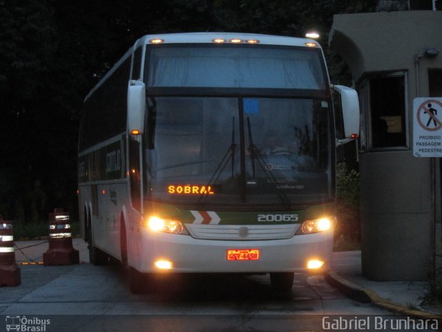 Empresa Gontijo de Transportes 20065 na cidade de São Paulo, São Paulo, Brasil, por Gabriel Brunhara. ID da foto: 5619787.