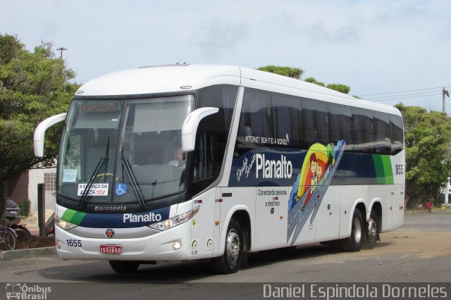 Planalto Transportes 1655 na cidade de Tramandaí, Rio Grande do Sul, Brasil, por Daniel Espindola Dorneles. Número da foto: #5621376.