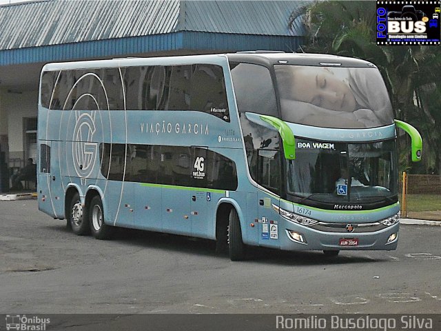 Viação Garcia 16174 na cidade de Rolândia, Paraná, Brasil, por Romílio Busólogo Silva . Número da foto: #5620769.