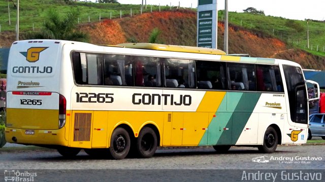 Empresa Gontijo de Transportes 12265 na cidade de Perdões, Minas Gerais, Brasil, por Andrey Gustavo. ID da foto: 5620259.