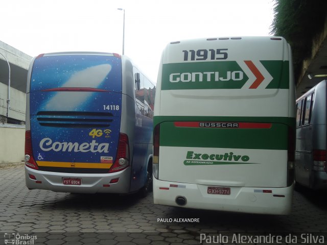 Empresa Gontijo de Transportes 11915 na cidade de Belo Horizonte, Minas Gerais, Brasil, por Paulo Alexandre da Silva. ID da foto: 5620238.