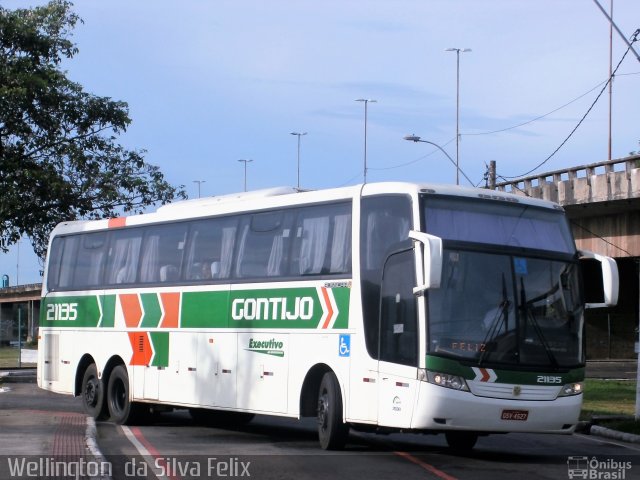 Empresa Gontijo de Transportes 21135 na cidade de Vitória, Espírito Santo, Brasil, por Wellington  da Silva Felix. ID da foto: 5621709.