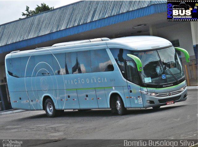 Viação Garcia 16414 na cidade de Rolândia, Paraná, Brasil, por Romílio Busólogo Silva . ID da foto: 5621058.