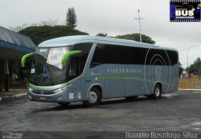 Viação Garcia 8433 na cidade de Rolândia, Paraná, Brasil, por Romílio Busólogo Silva . Número da foto: #5620911.