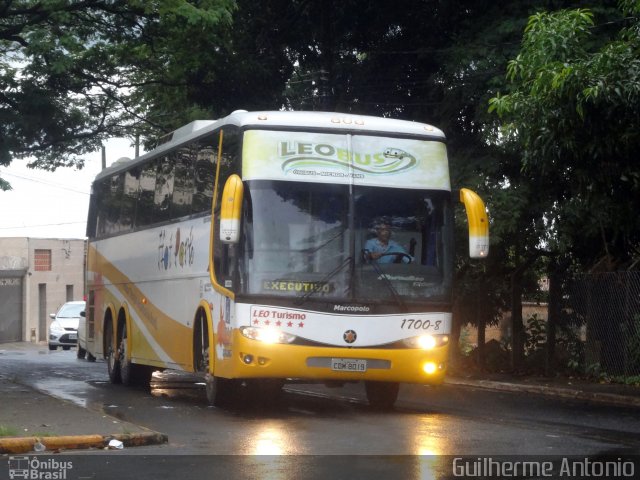 Leo Turismo 1700-8 na cidade de Araxá, Minas Gerais, Brasil, por Guilherme Antonio. Número da foto: #5546916.
